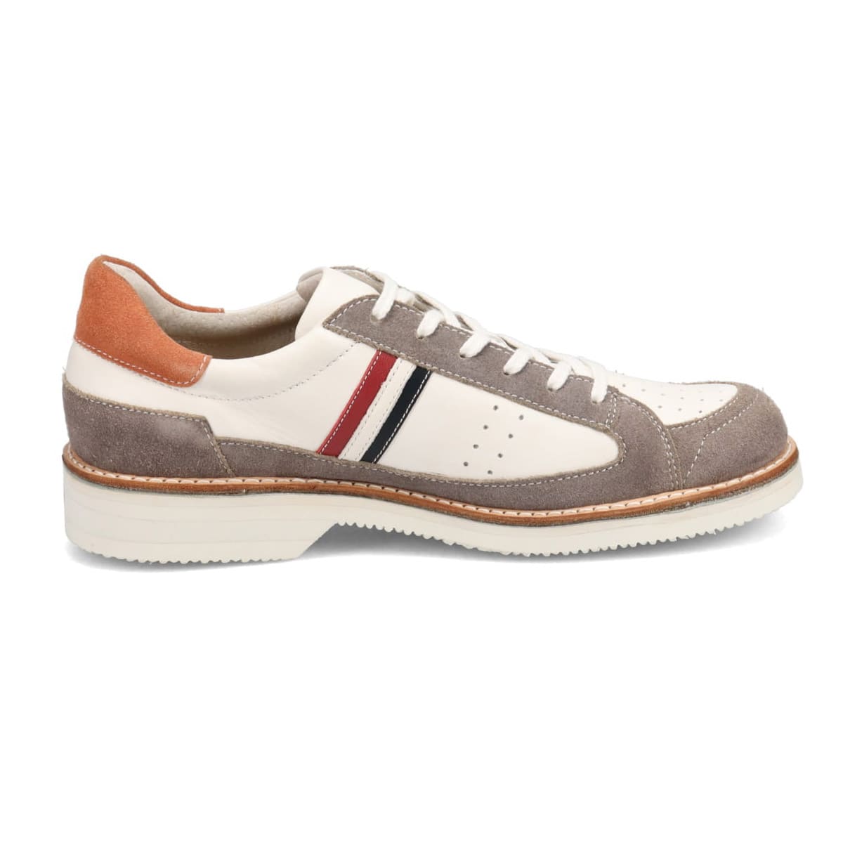 CASTELBAJAC　ステッチダウン製法　レザースニーカー　12268 WHITE 25.0