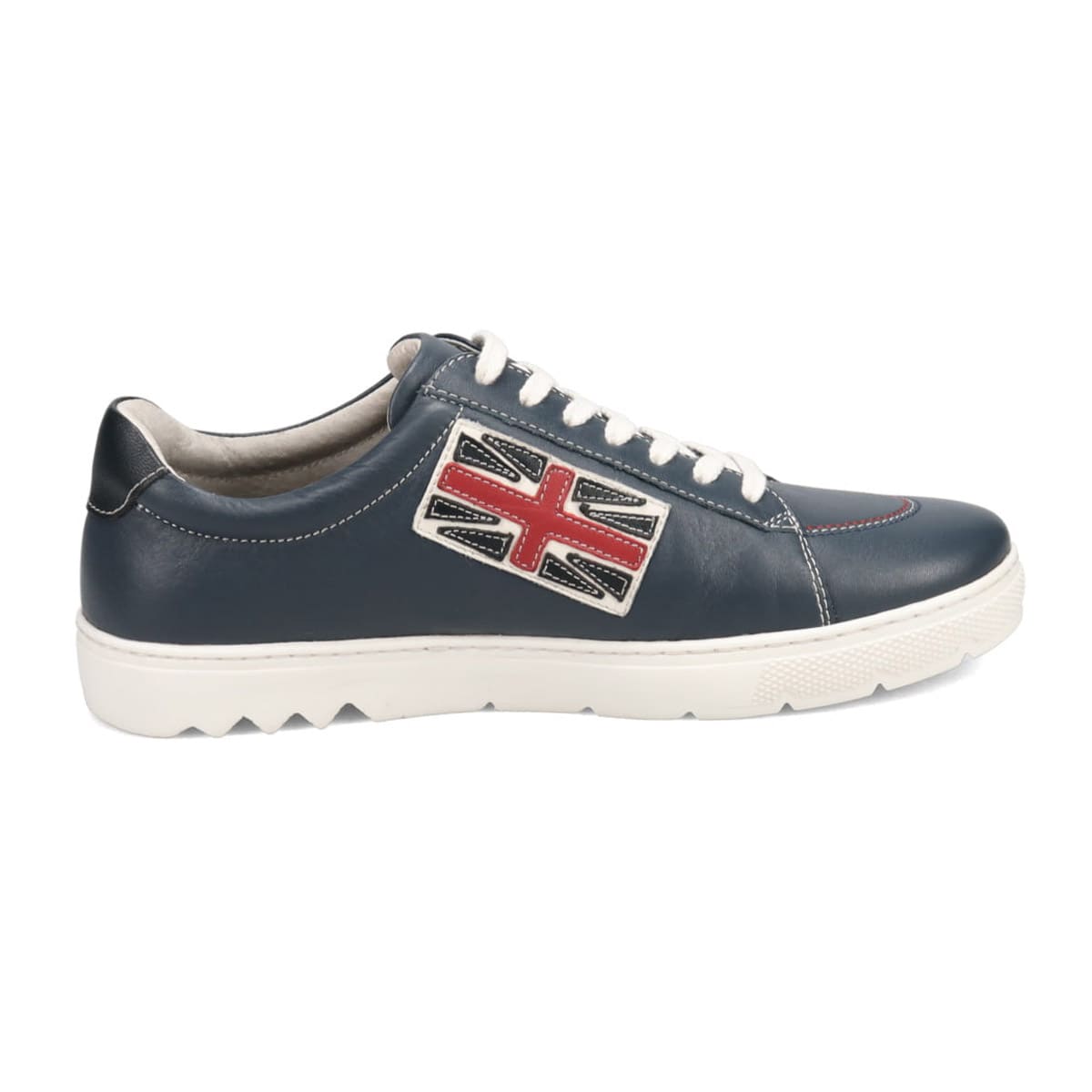 CASTELBAJAC　レースアップカジュアルスニーカー  12302 NAVY 25.0