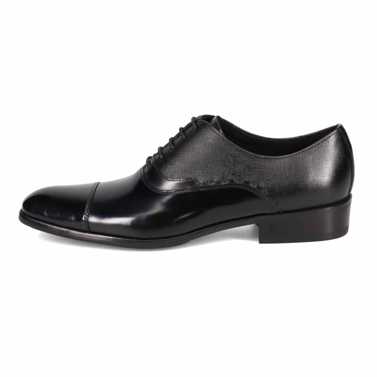 LANVIN COLLECTION　異素材ミックスフォーマルオックスフォード　83490 BLACK 25.0