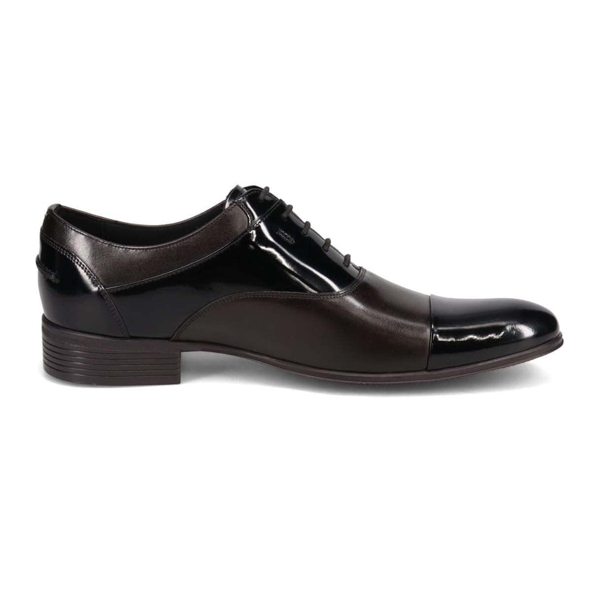ランバンコレクション LANVIN COLLECTION 異素材MIXストレートチップオックスフォード　83503 D-BROWN 25.0