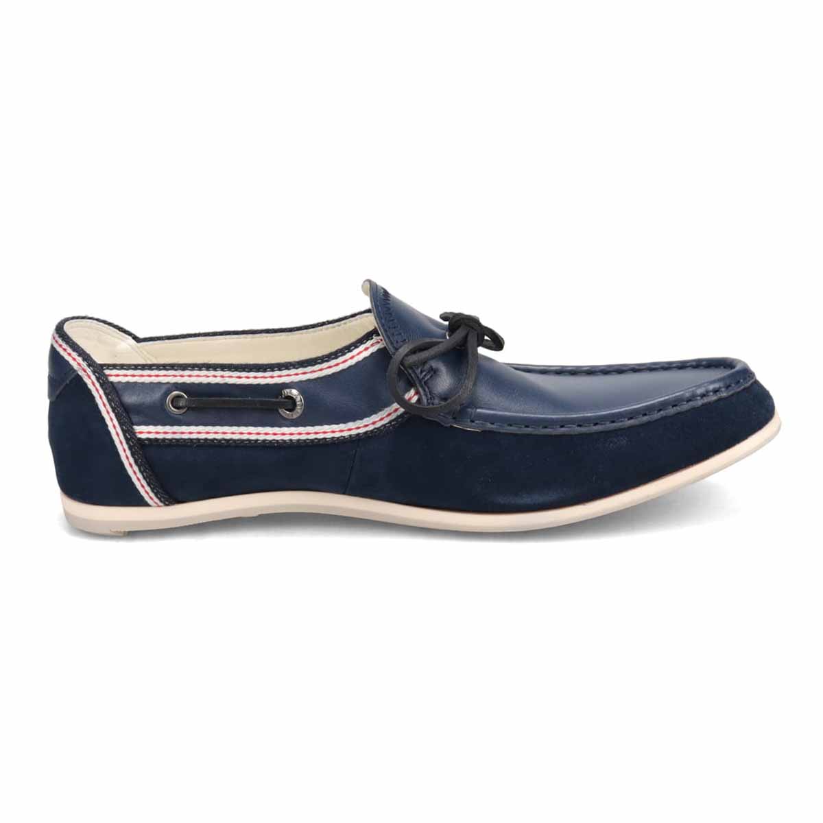 ランバンオンブルー LANVIN en Bleu  コンビネーションドライビングシューズ 86544 NAVY 25.0