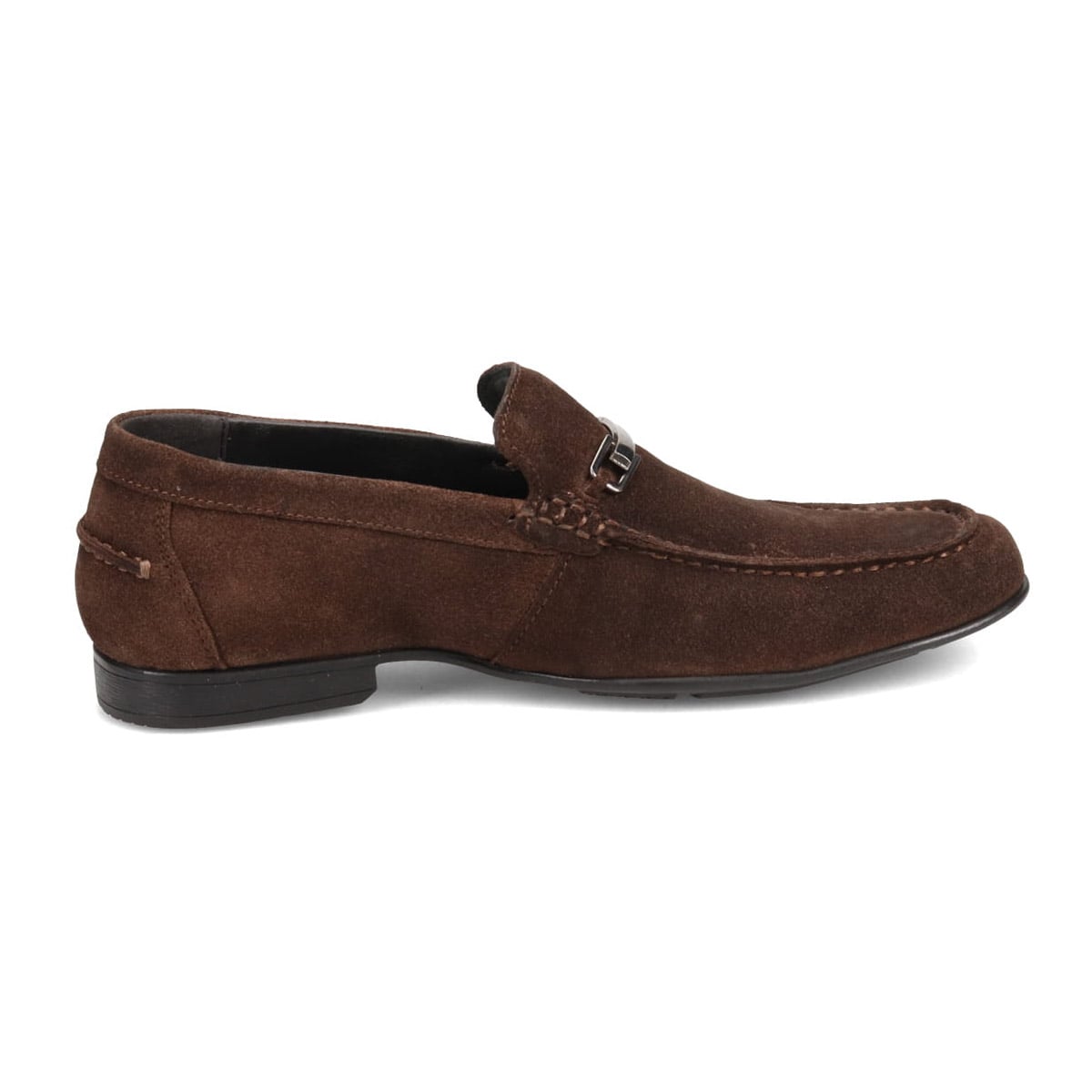アビーロード ABBEY ROAD ビット付き スリッポン カジュアルシューズ　AB8103 D-BROWN-VELOURS 25.0