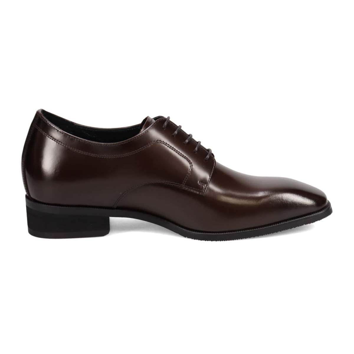 ビークラシック BEE CLASSIC　外羽根プレーントゥビジネスシューズ　CB8602 D-BROWN 25.0