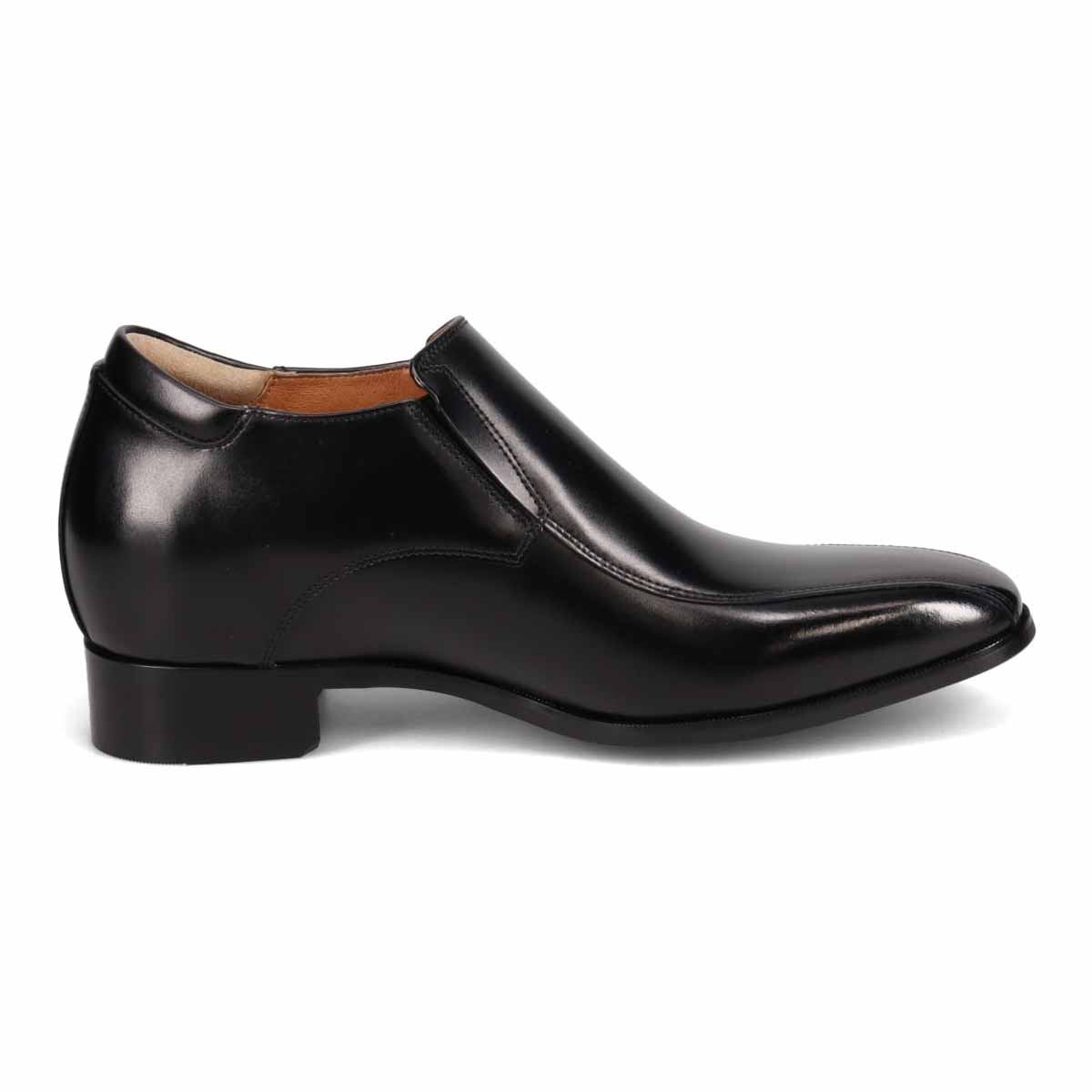 ビークラシック BEE CLASSIC　スワールモカ・スタイルアップシューズ  CB8703（ヒールアップ７cm） BLACK 25.0
