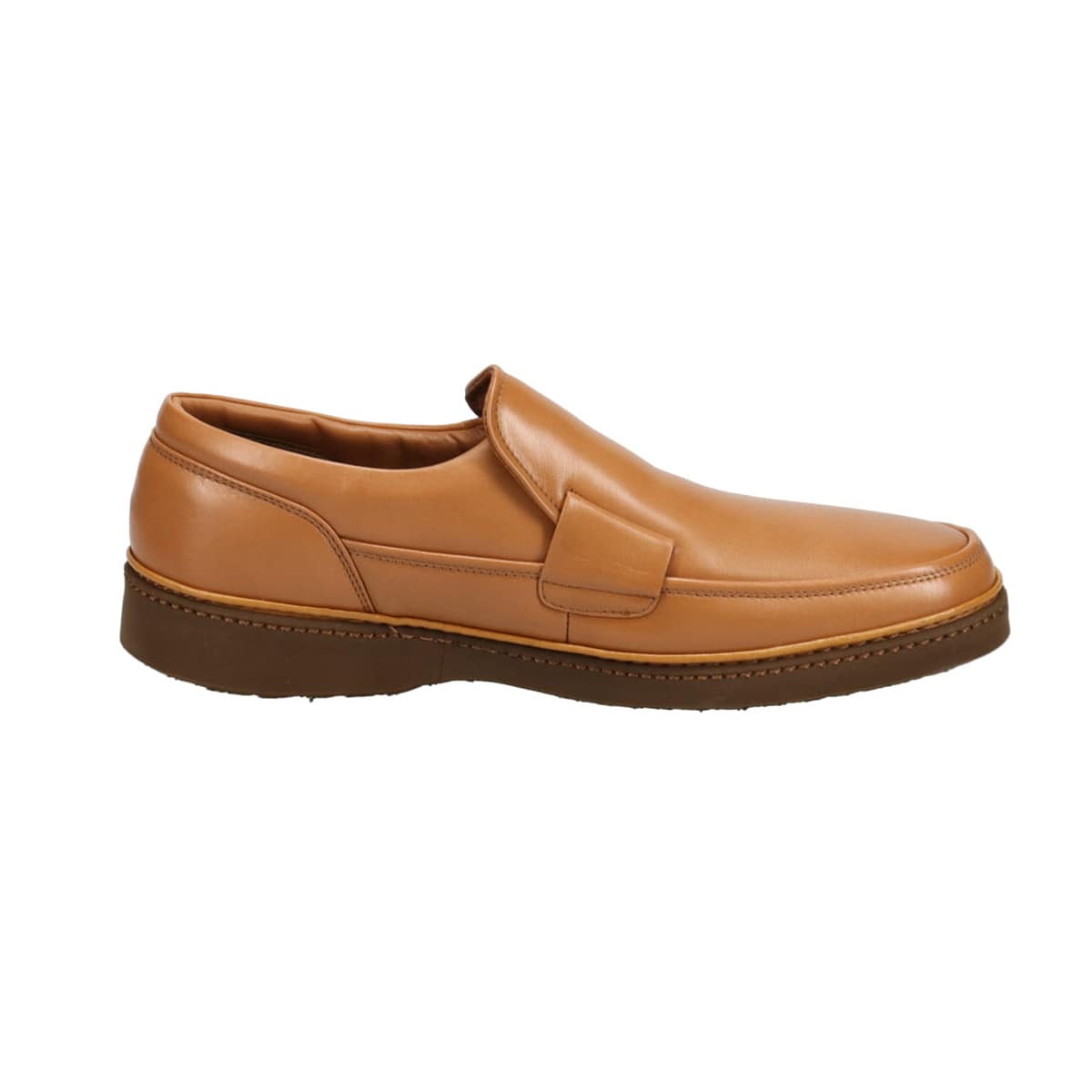 DAKS モカシンカジュアルスリップオンシューズ DA2004 CAMEL 25.0