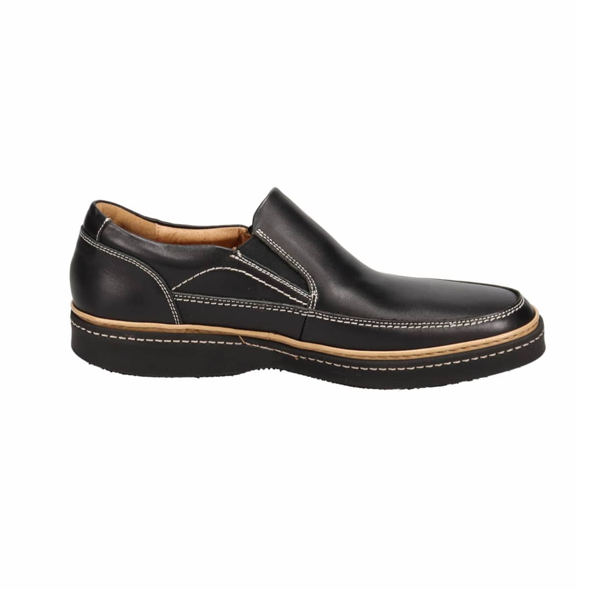 DAKS スリップオン・カジュアルシューズ DA2318 BLACK 25.0
