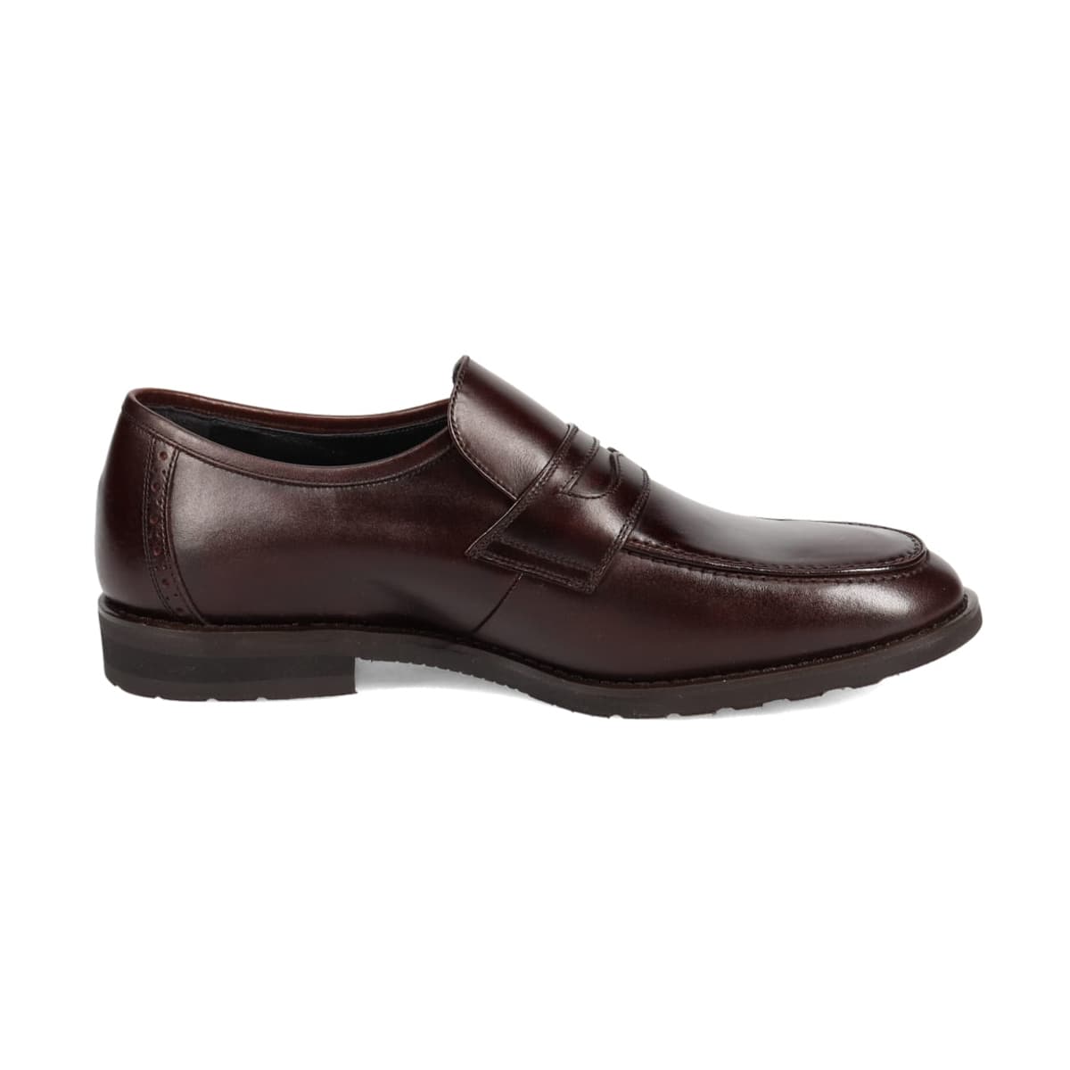 DAKS Uチップスリップオン・ビジネスシューズ　DA2508 D-BROWN 25.0