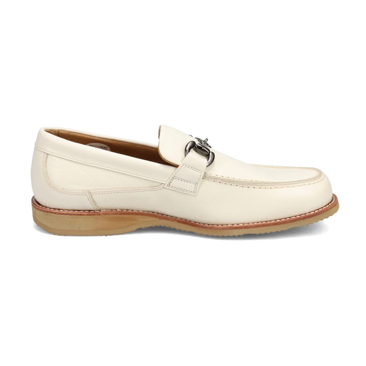 DAKS　ビット付きスリップオン・ビジカジシューズ DA5220 WHITE 25.0