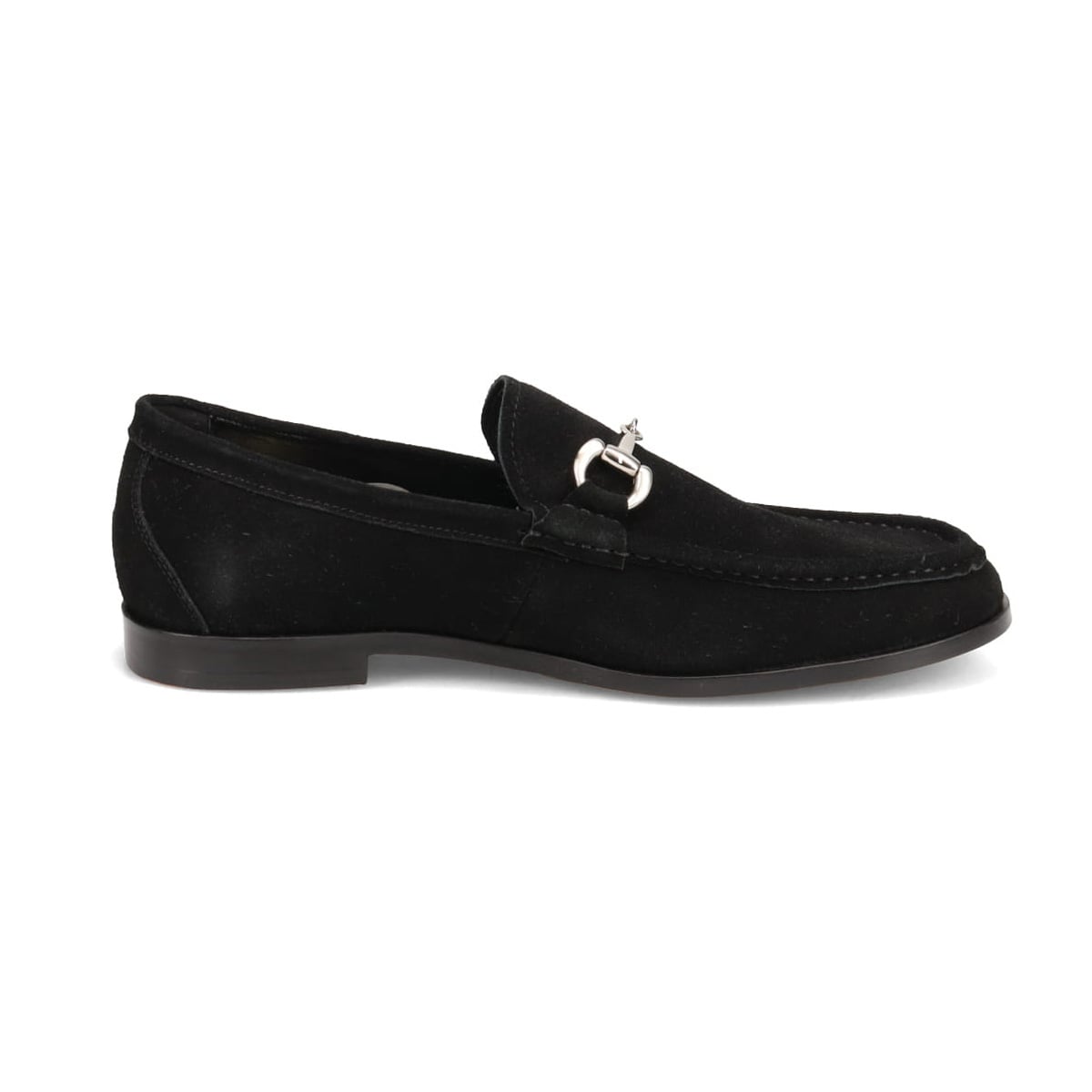DAKS モカシンビット付きスリップオン・ビジネスシューズ DA5222 BLACK-SILKY 25.0