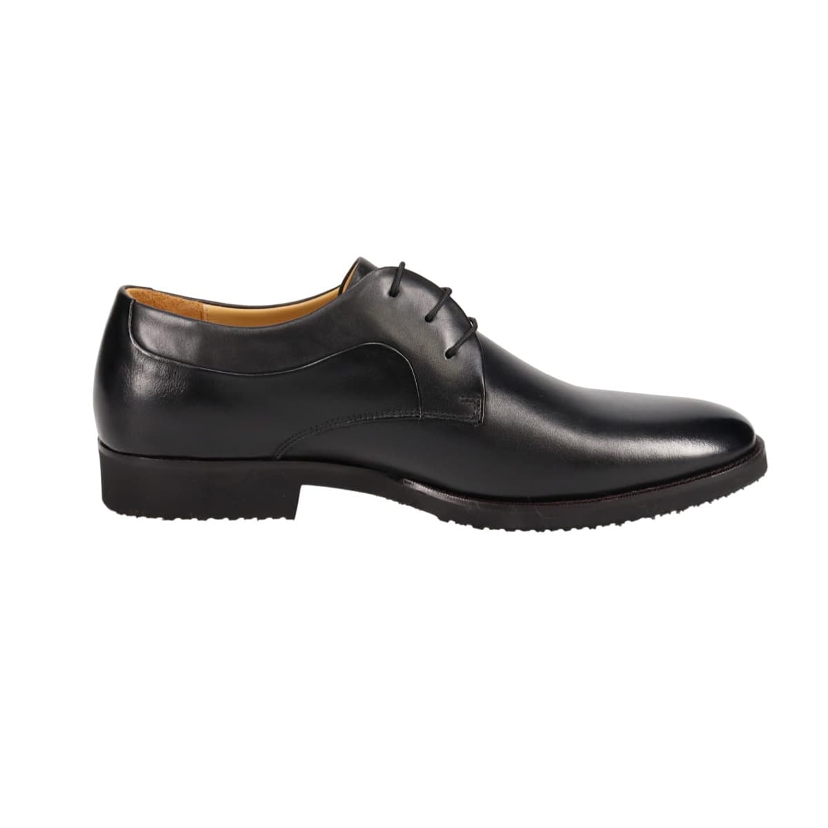 DAKS　外羽根プレーントウ・ビジネスシューズ DA8610 BLACK 25.0