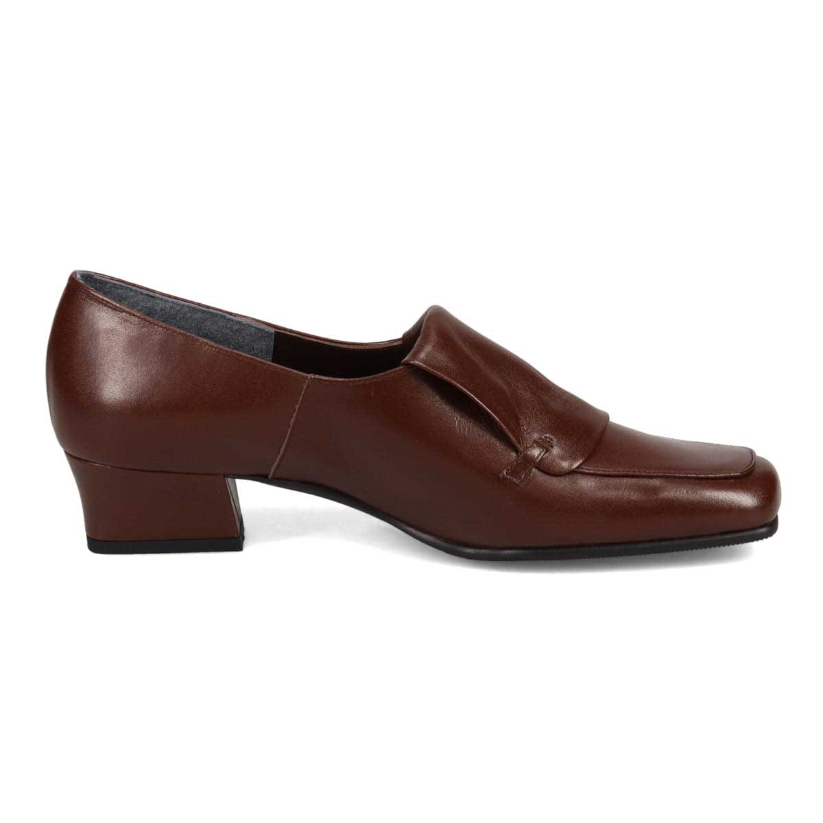 マドラス モデロ madras MODELLO　スクエアトゥパンプス DLL3566G D-BROWN 23.0