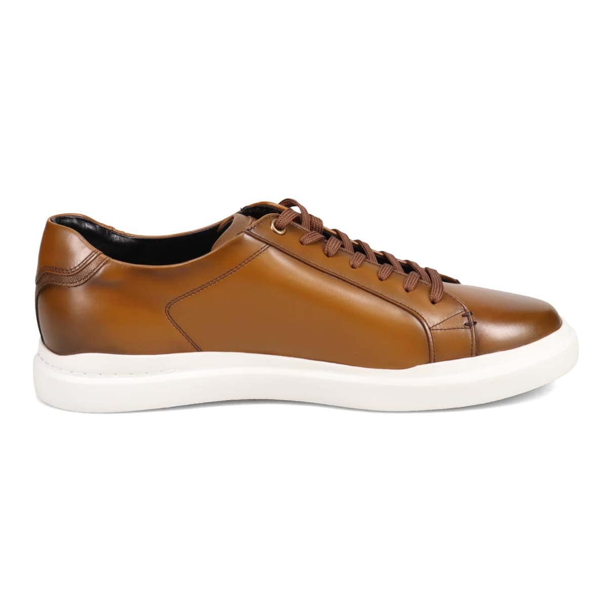 モデロ MODELLO レースアップカジュアルレザースニーカー　DM2751 BROWN 25.0
