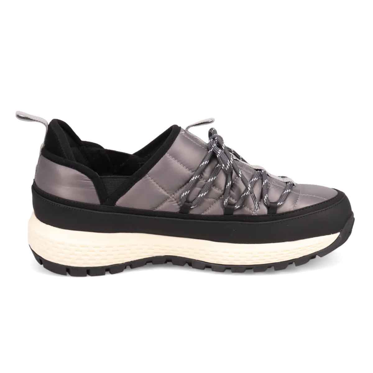 モデロMODELLO「RecoveryShiatsu Insole」搭載で指圧効果により血行をよくする。防水 カジュアルナイロンスニーカー　DM2755R GRAY 25.0
