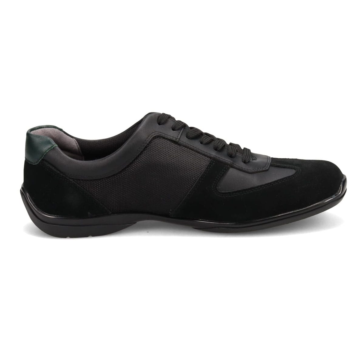 【抗ウイルス・抗菌加工】モデロ MODELLO  ドライビングレザースニーカー　DM3142 BLACK/C 25.0