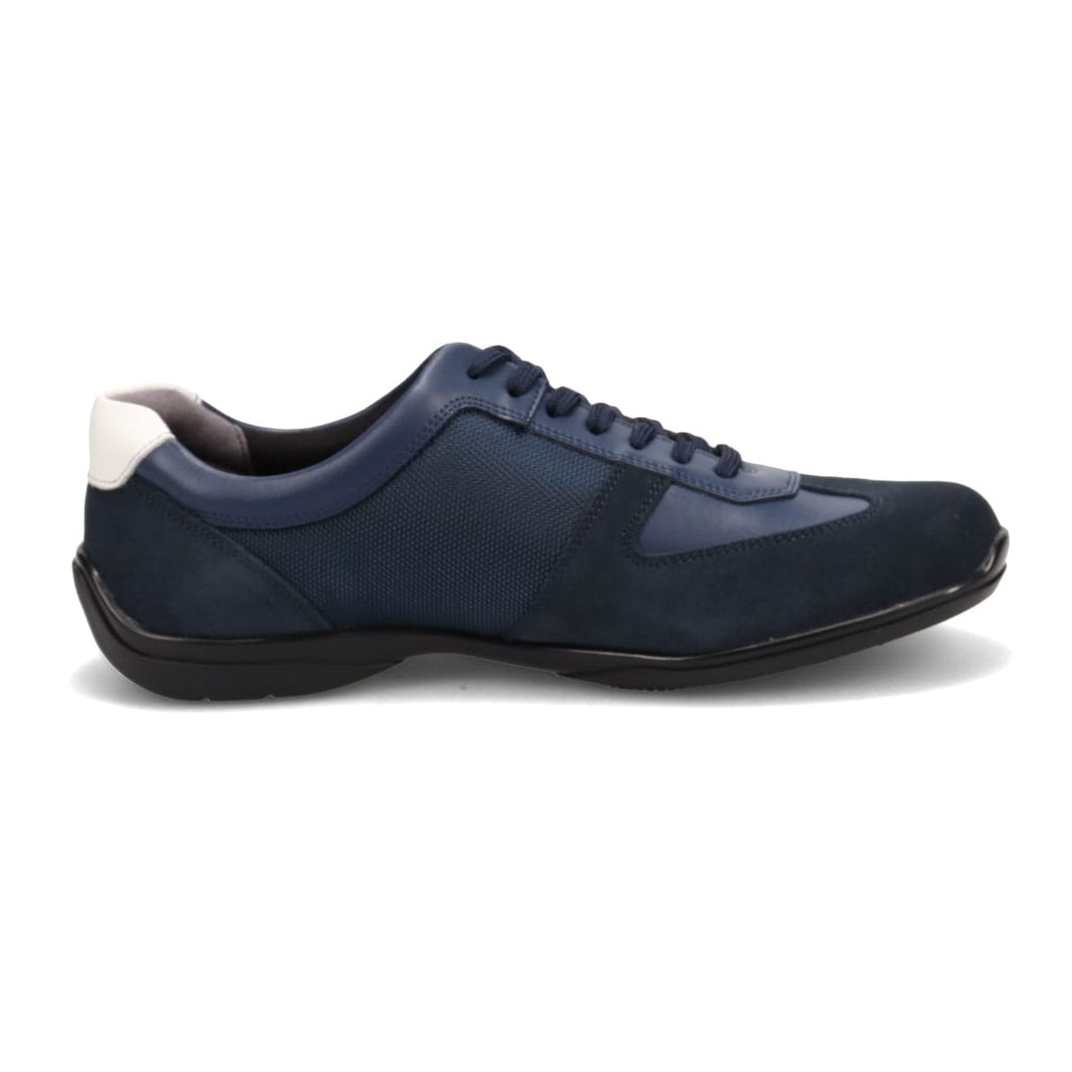 【抗ウイルス・抗菌加工】モデロ MODELLO  ドライビングレザースニーカー　DM3142 NAVY/C 25.0