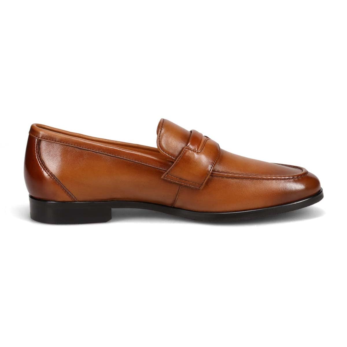 世界初のカバロス加工シリーズ　モデロ MODELLO スリッポンシューズ　DM3344 BROWN 25.0