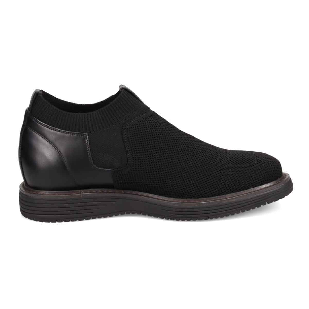 モデロ MODELLO 「Recovery Shiatsu Insole」搭載で指圧効果により血行をよくする。ニットブーティー　DM3416R BLACK 25.0