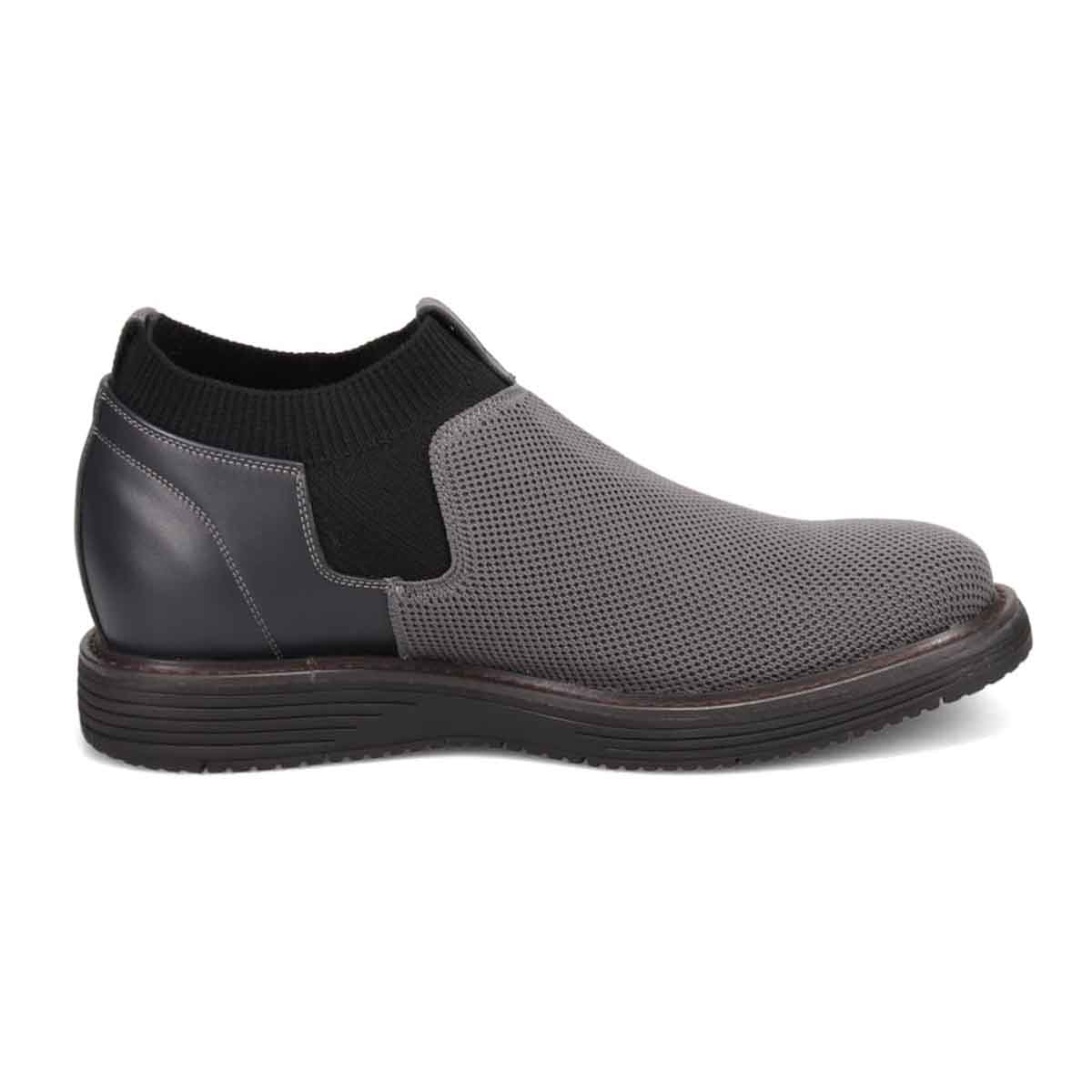 モデロ MODELLO 「Recovery Shiatsu Insole」搭載で指圧効果により血行をよくする。ニットブーティー　DM3416R D-GRAY 25.0