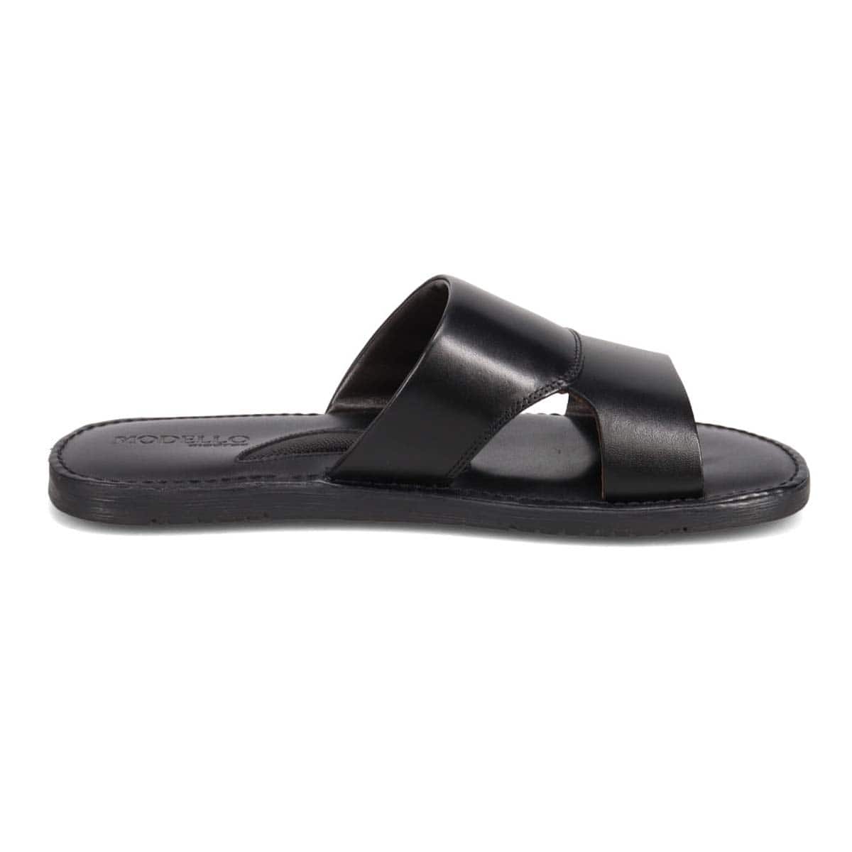 モデロ MODELLO レザーサンダル　DM5317 BLACK M(25.0～25.5cm)