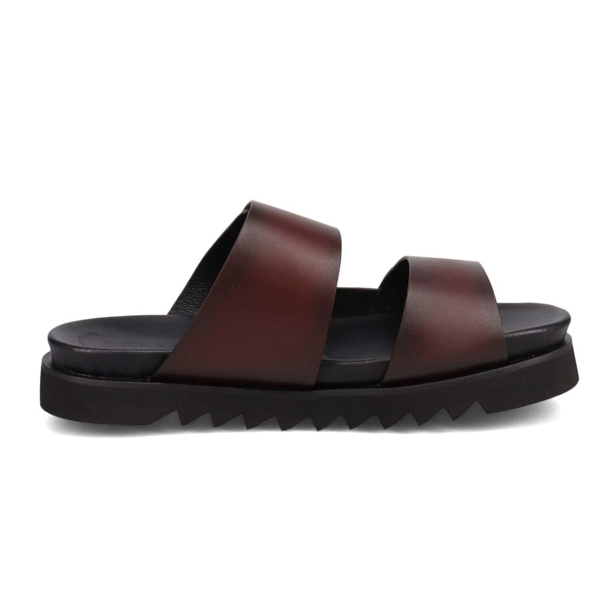 モデロ MODELLO 「リカバリーインソール」搭載で指圧効果により血行を115％促進。Recovery厚底サンダル　DM5320R D-BROWN M