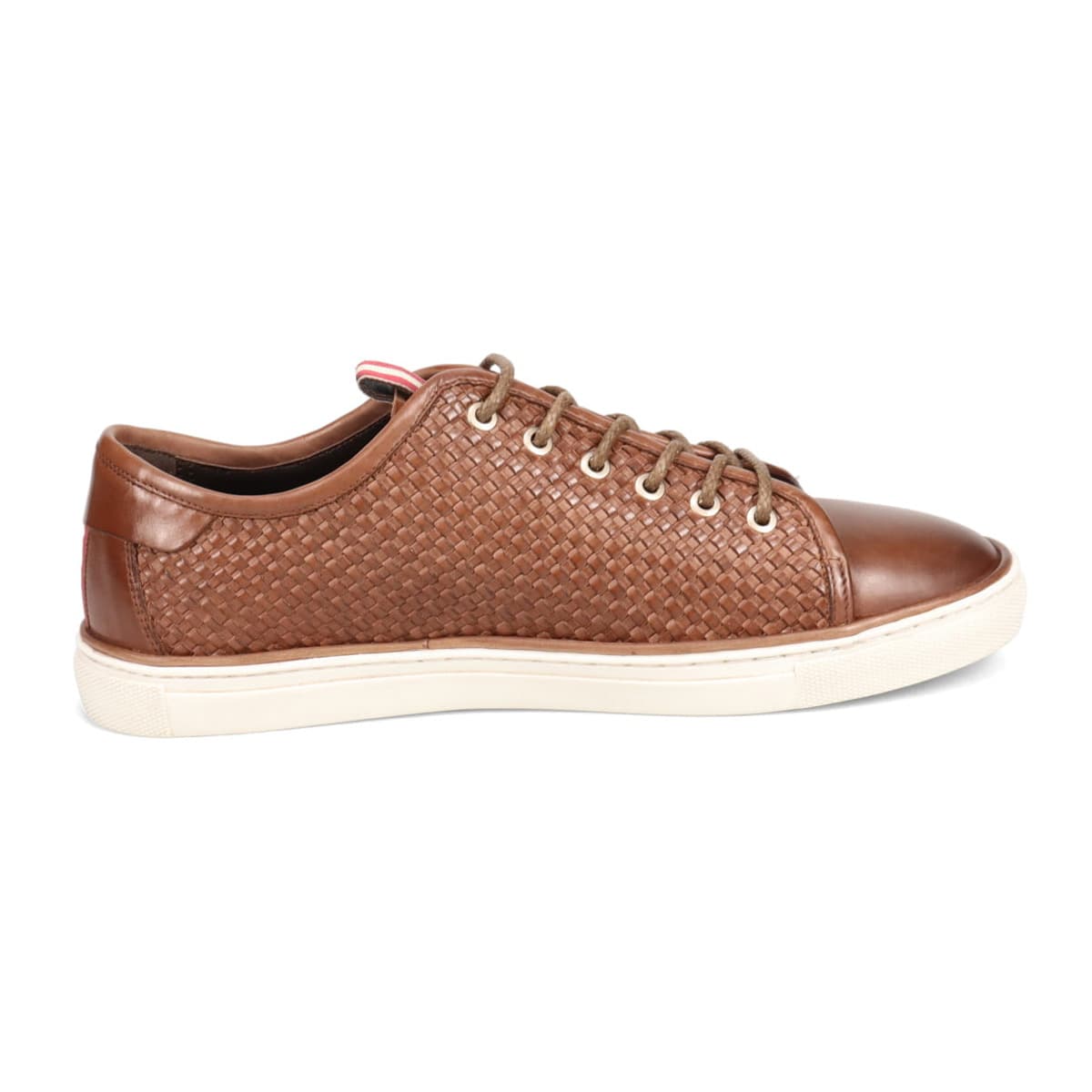【抗ウイルス・抗菌加工】MODELLO モデロ カジュアル メッシュ レザースニーカー　DM5551 BROWN/C 25.0