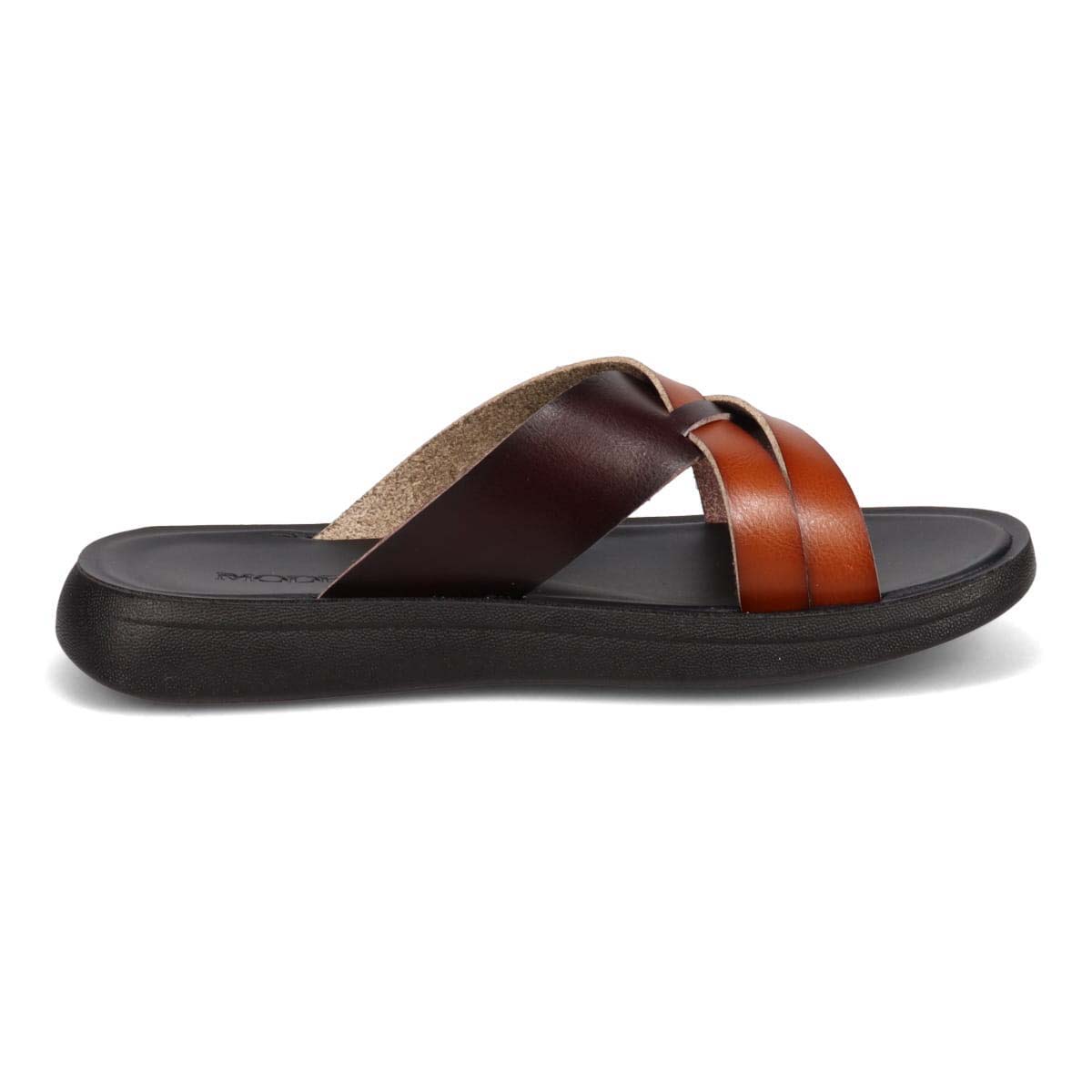 モデロ MODELLO メンズ フラットサンダル　DM5911X BROWN/DARKBROWN M（25～25.5）