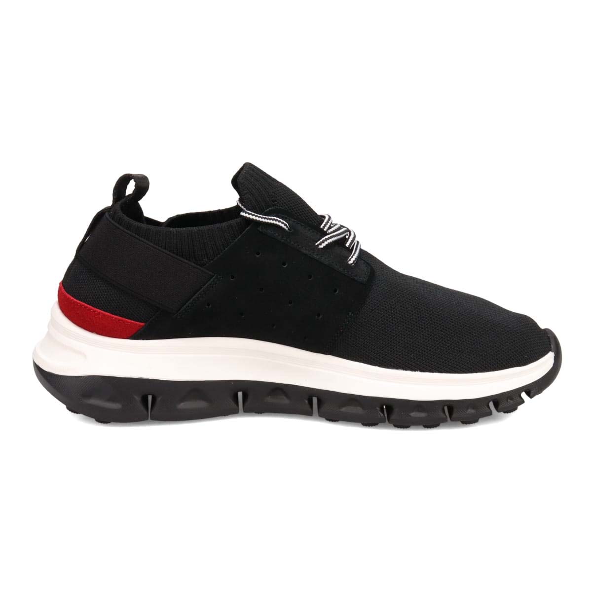 モデロ MODELLO レースアップカジュアルスニーカー　DM6522 BLACK M(25.0～25.5cm)