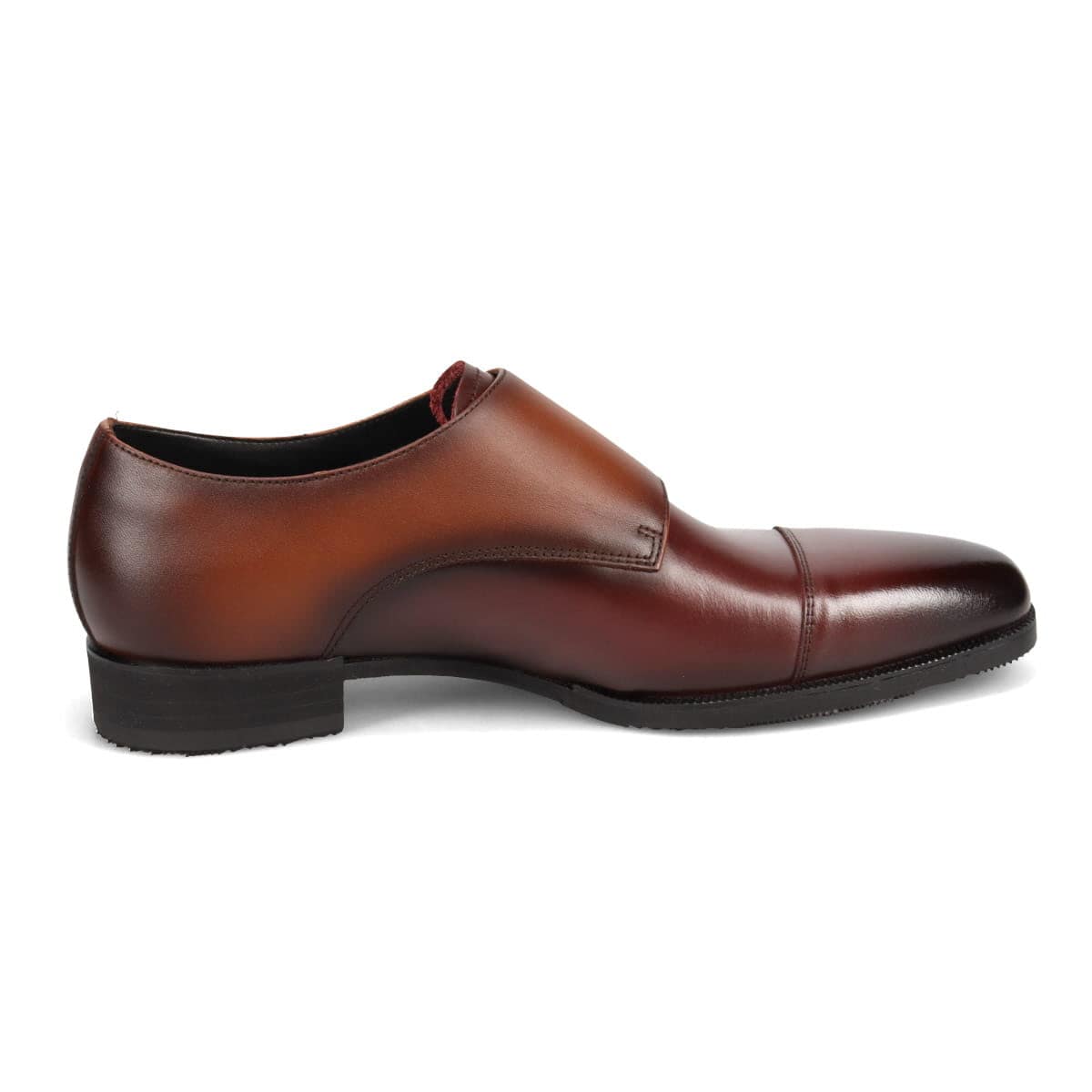 ≪EC限定カラー≫【抗ウイルス・抗菌加工】モデロ MODELLO GORE-TEX ダブルモンクドレスシューズ　DM804G BURGUNDY/D-BROWN（EC限定カラー） 25.0