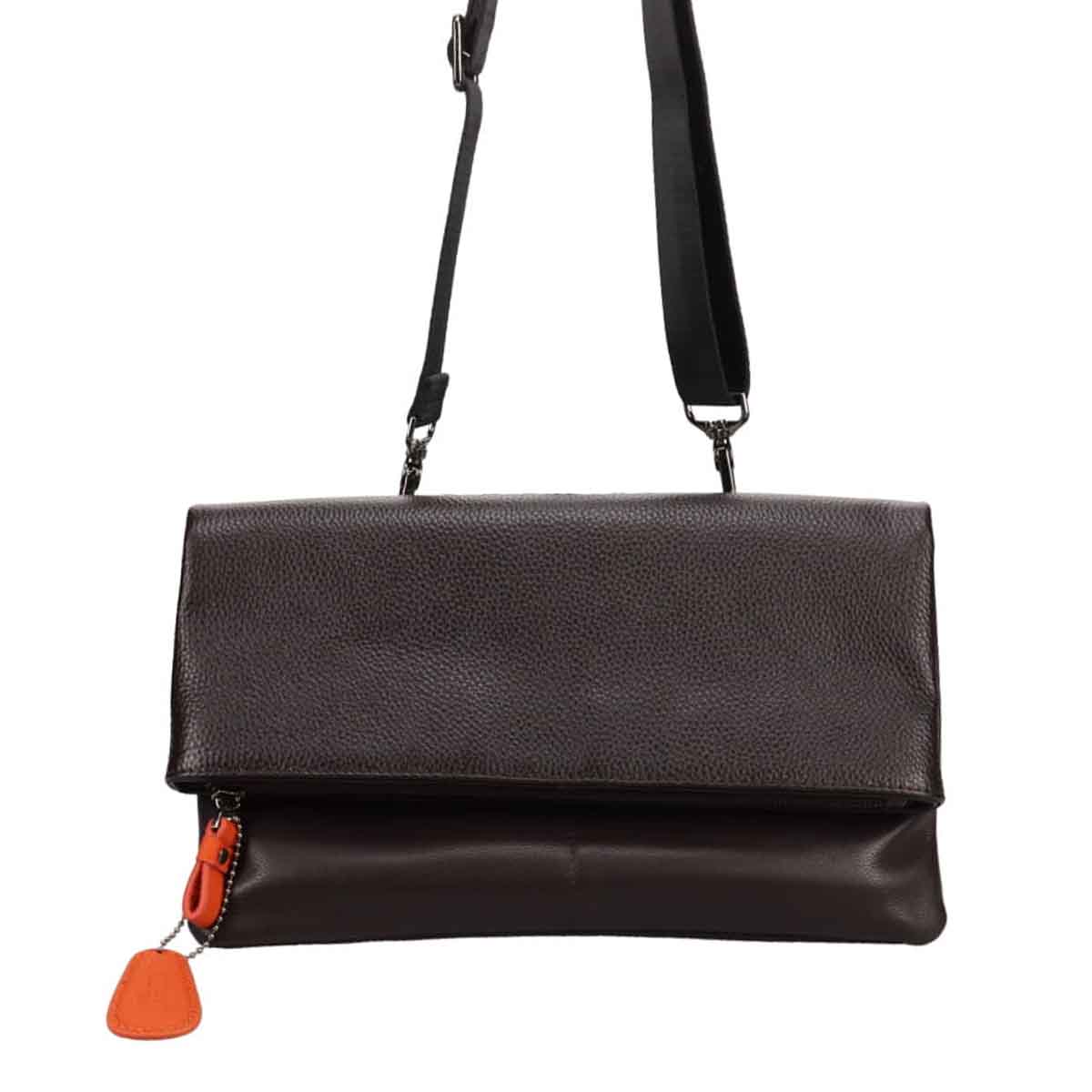 モデロ MODELLO　メンズ本革クラッチバッグ2WAYショルダー　DMB1215 D-BROWN FREE