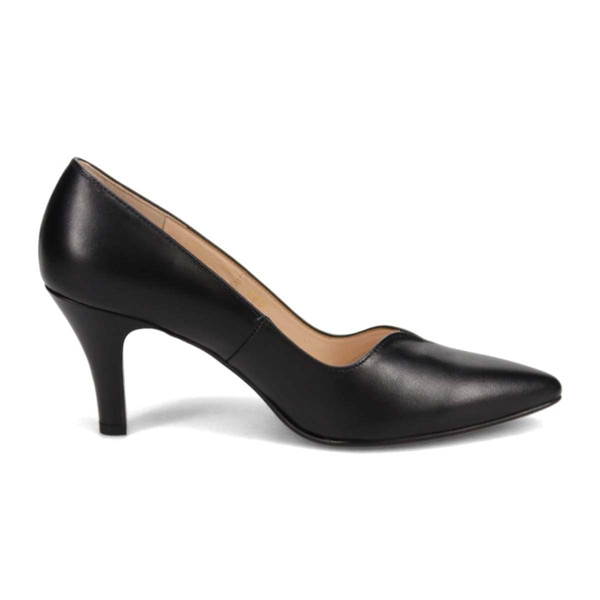 モデロ MODELLO 7.5ｃｍヒール エレガンスパンプス  DML3601 BLACK 23.0