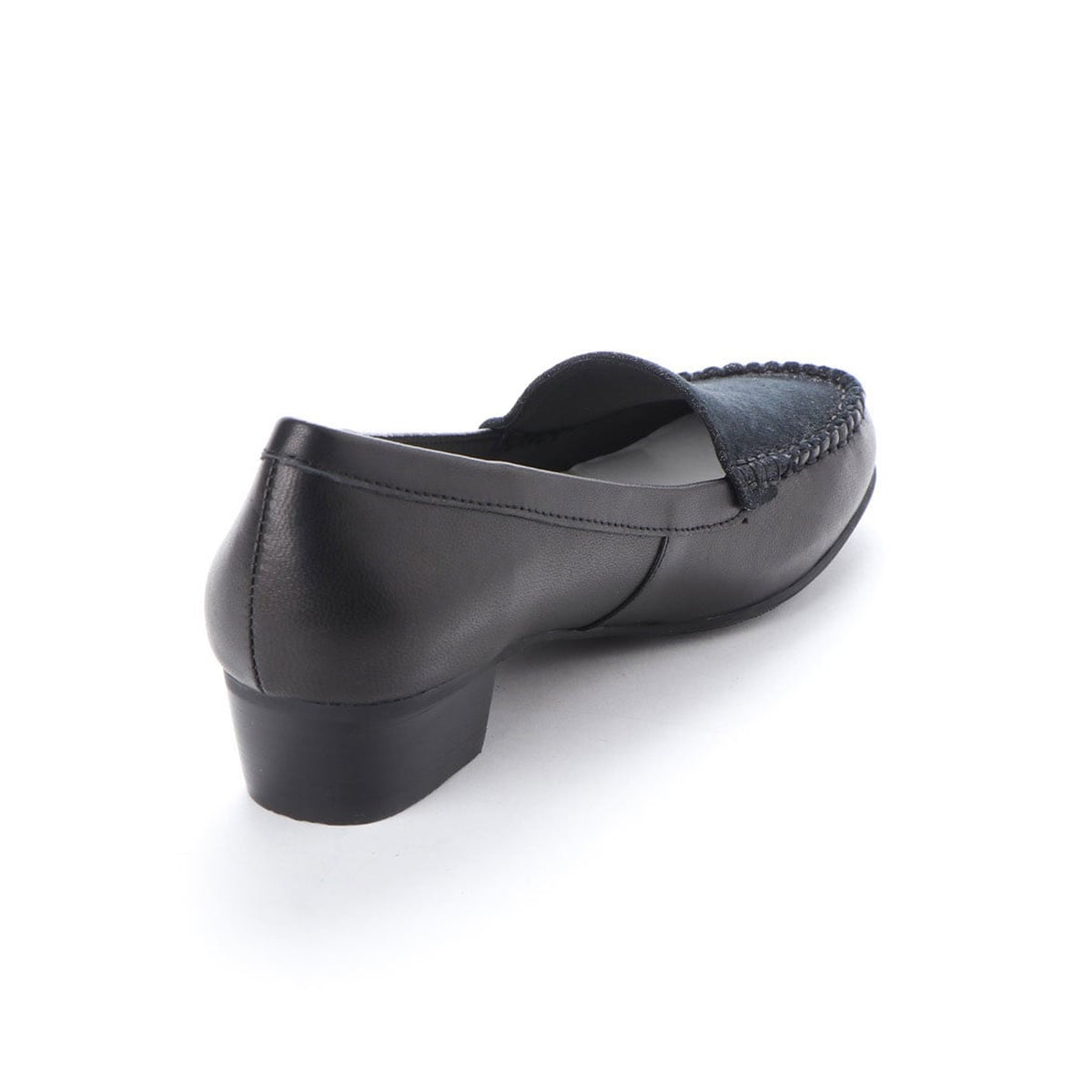 【撥水加工】モデロ MODELLO 人気のモカシンパンプスがリニューアル DML5026 BLACK 23.0
