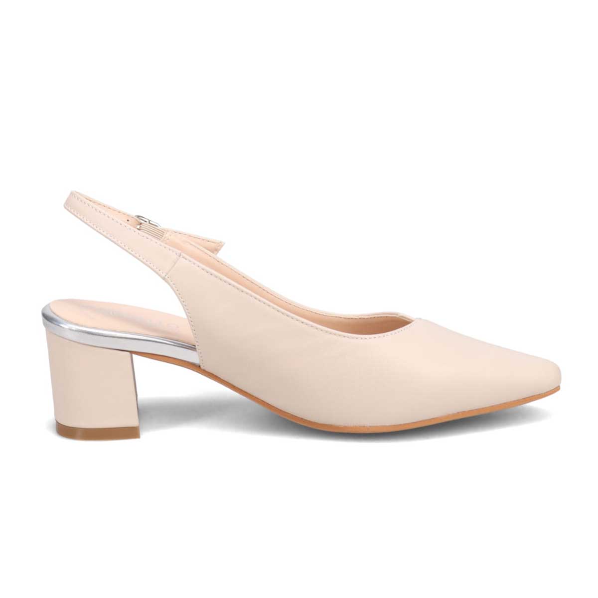 モデロ MODELLO 「リカバリーインソール」搭載で指圧効果により血行を115％促進。Recoveryポインテッドバックベルト　DML5506R IVORY 23.0