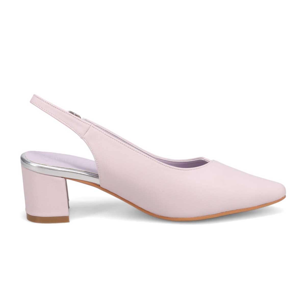 モデロ MODELLO 「リカバリーインソール」搭載で指圧効果により血行を115％促進。Recoveryポインテッドバックベルト　DML5506R LAVENDER 23.0