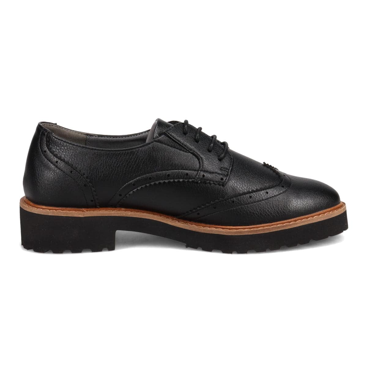 モデロ MODELLO 「リカバリーインソール」搭載で指圧効果により血行を115％促進。Recoveryスタンダードオックスフォードシューズ　DML6062R BLACK 23.0