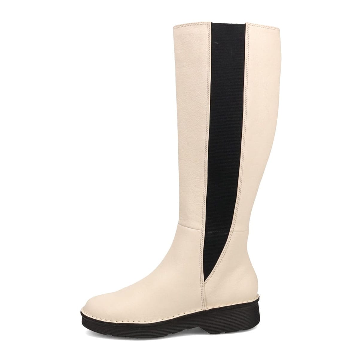 MODELLO ソフトサイドゴア ロングブーツ　DML7132 IVORY 23.0