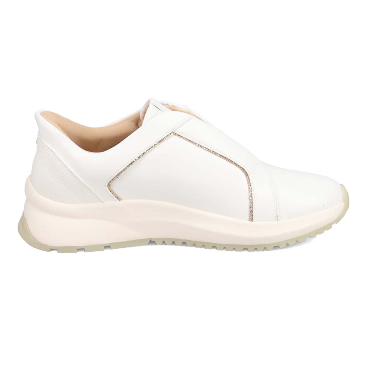 モデロ MODELLO スリッポンスニーカー　DML8807 WHITE 23.0