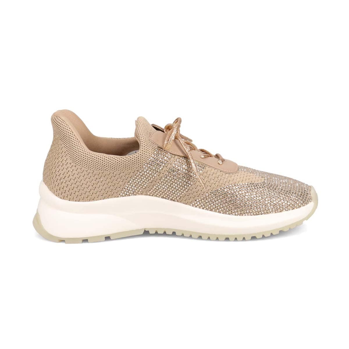 モデロ MODELLO　Quick Fitタイプ カジュアルニットスニーカー  DML8817 BEIGE 23.0
