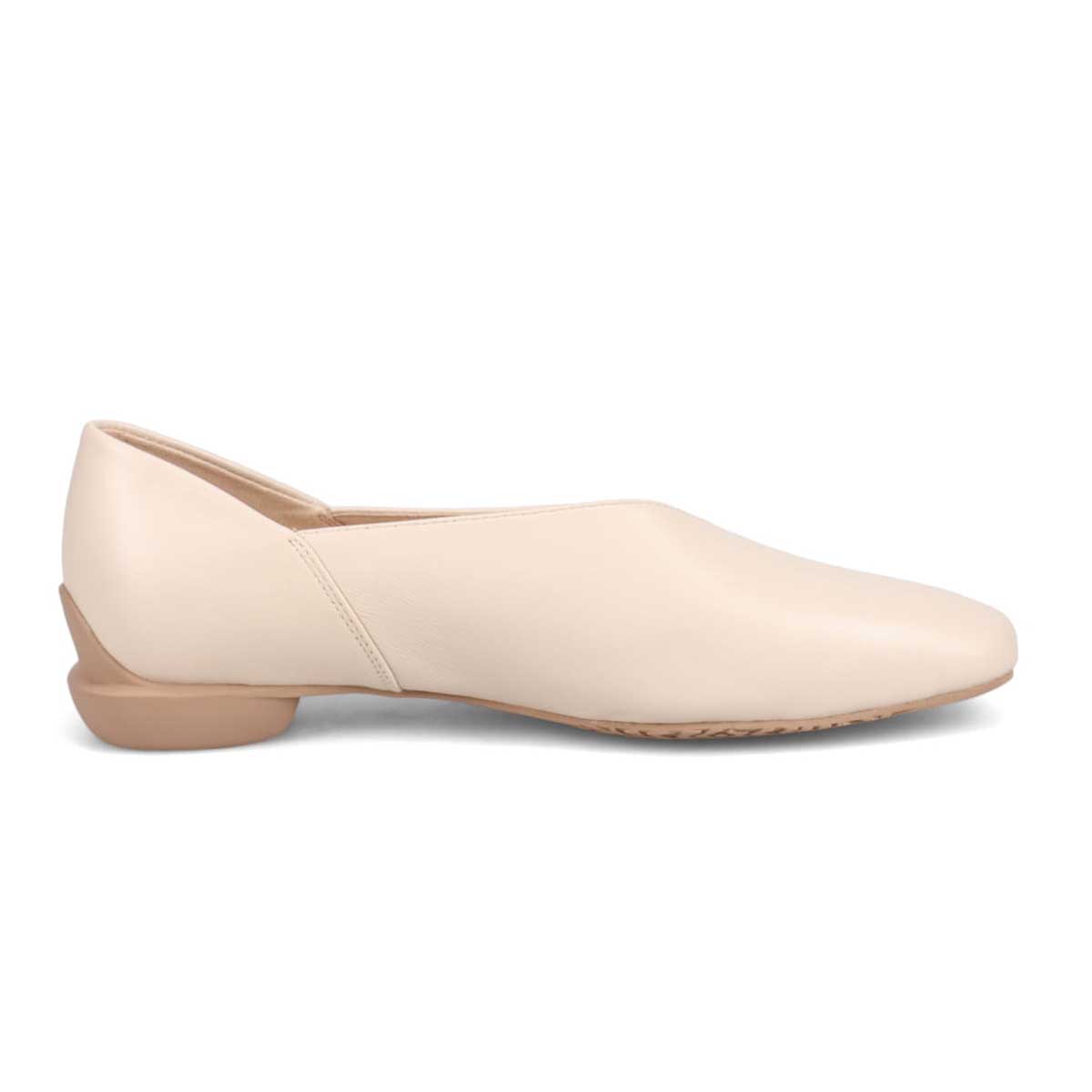 モデロ MODELLO 「リカバリーインソール」搭載で指圧効果により血行を115％促進。Recoveryスクエアパンプス　DML8827R IVORY 23.0