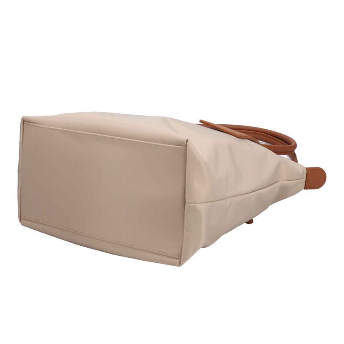 モデロ MODELLO　【王道キレイめ】高機能デイリーナイロントートバッグ　DMLB400 L-BEIGE FREE