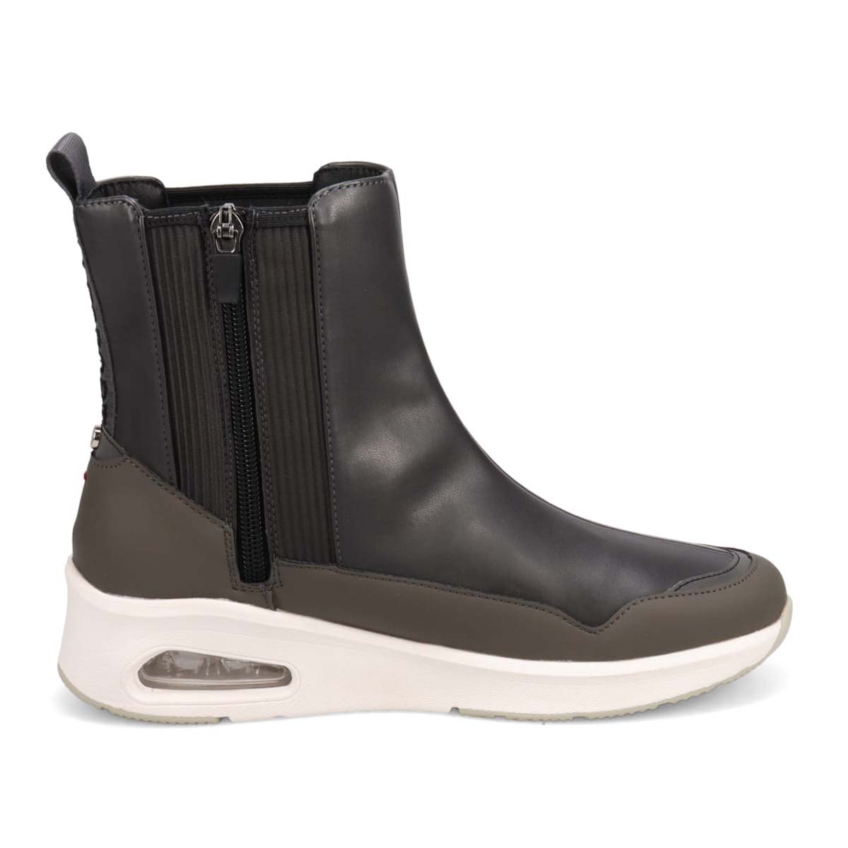 【4cm4時間防水設計】エル スポーツ ELLESPORT エアソールサイドゴアブーツ　ESP12600 D-GRAY 23.0