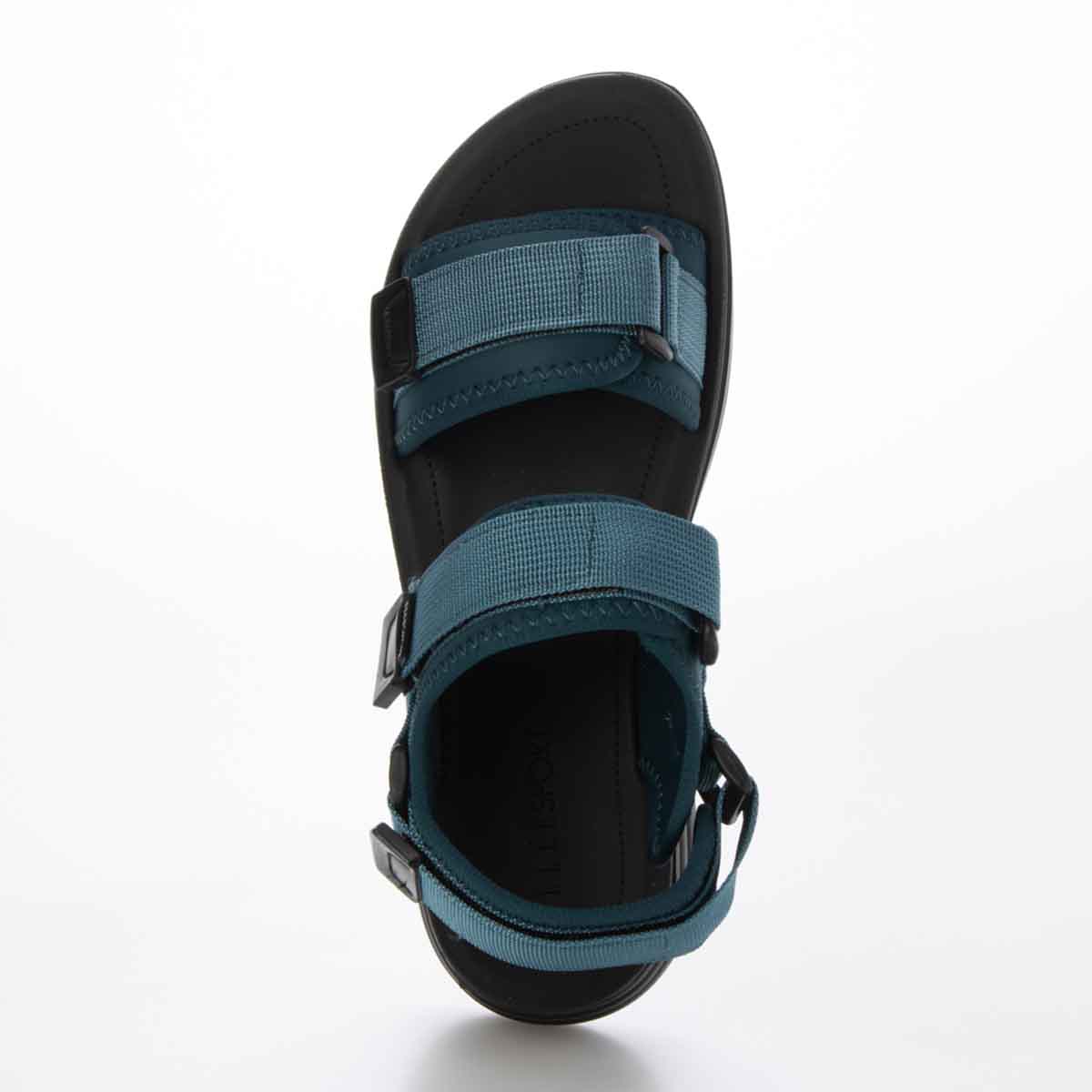 エル スポーツ ELLESPORT 　2本ベルト厚底スポーツサンダル　ESP12607 BLUE M（23～23.5ｃｍ）