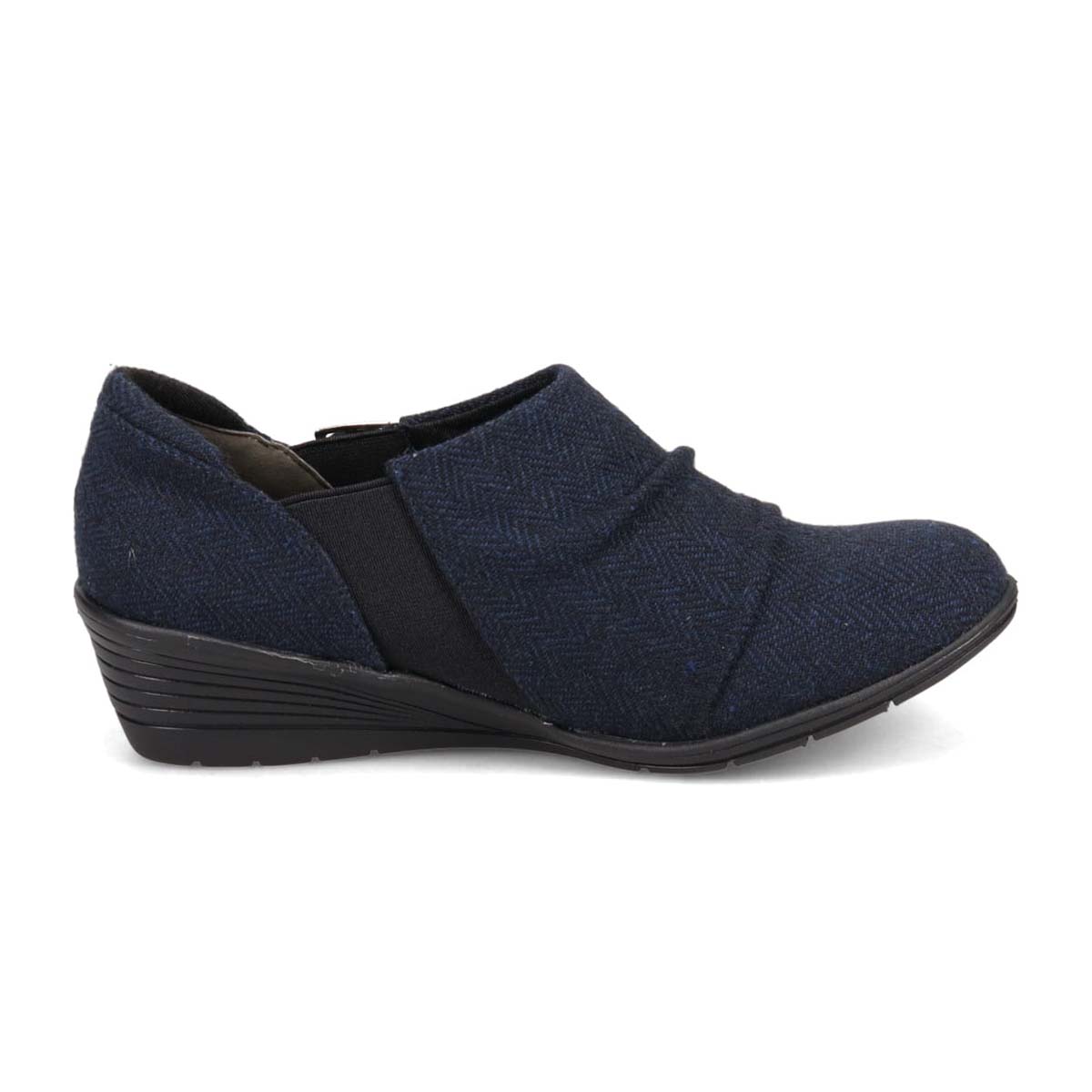 エル スポーツ ELLESPORT 軽量ウェッジアンクルシューズ ESP12721 D-NAVY-Tex 23.0