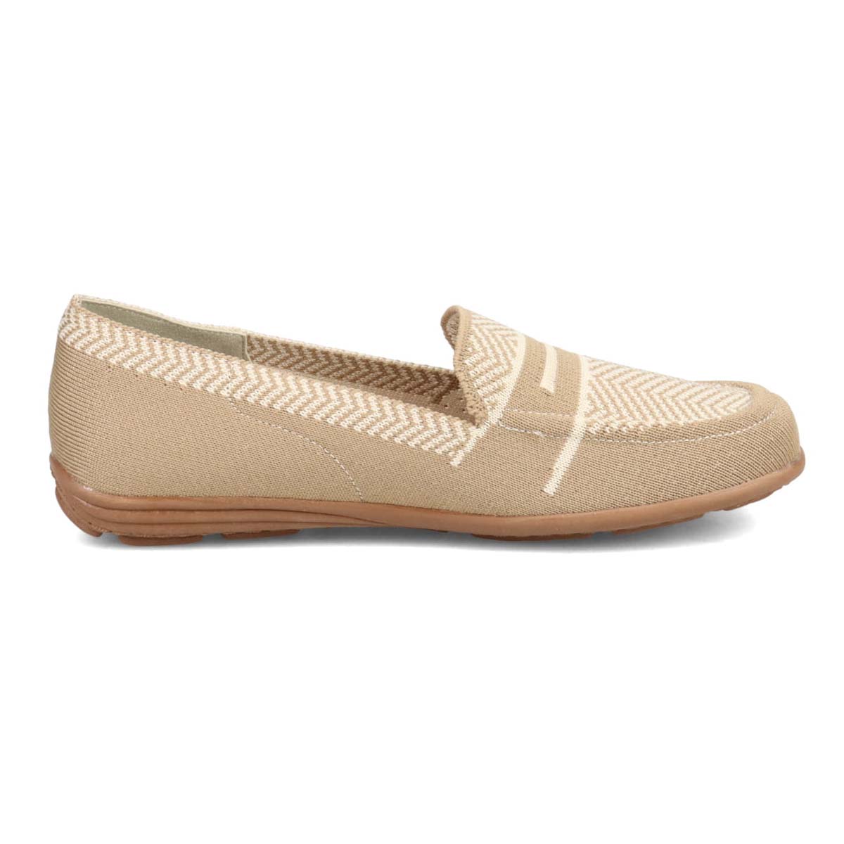 エル スポーツ ELLESPORT ニットドライビングシューズ　ESP14506 BEIGE M　(23.0～23.5)