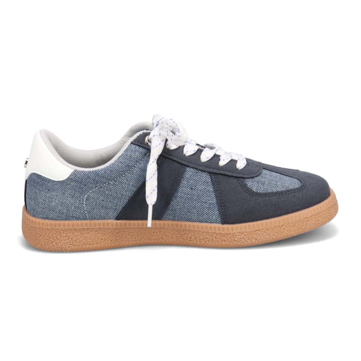 エル スポーツ ELLESPORT ジャーマントレーナースニーカー　ESP14508 NAVY-TX 23.0