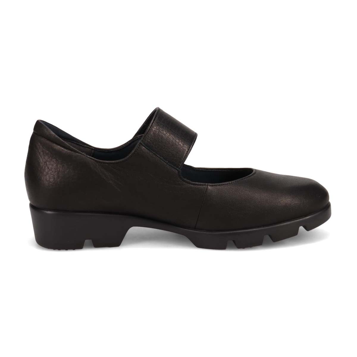 HIROKO KOSHINO 軽やかな履き心地♪甲ベルト付き カジュアルパンプス  HKL3614 BLACK 23.0