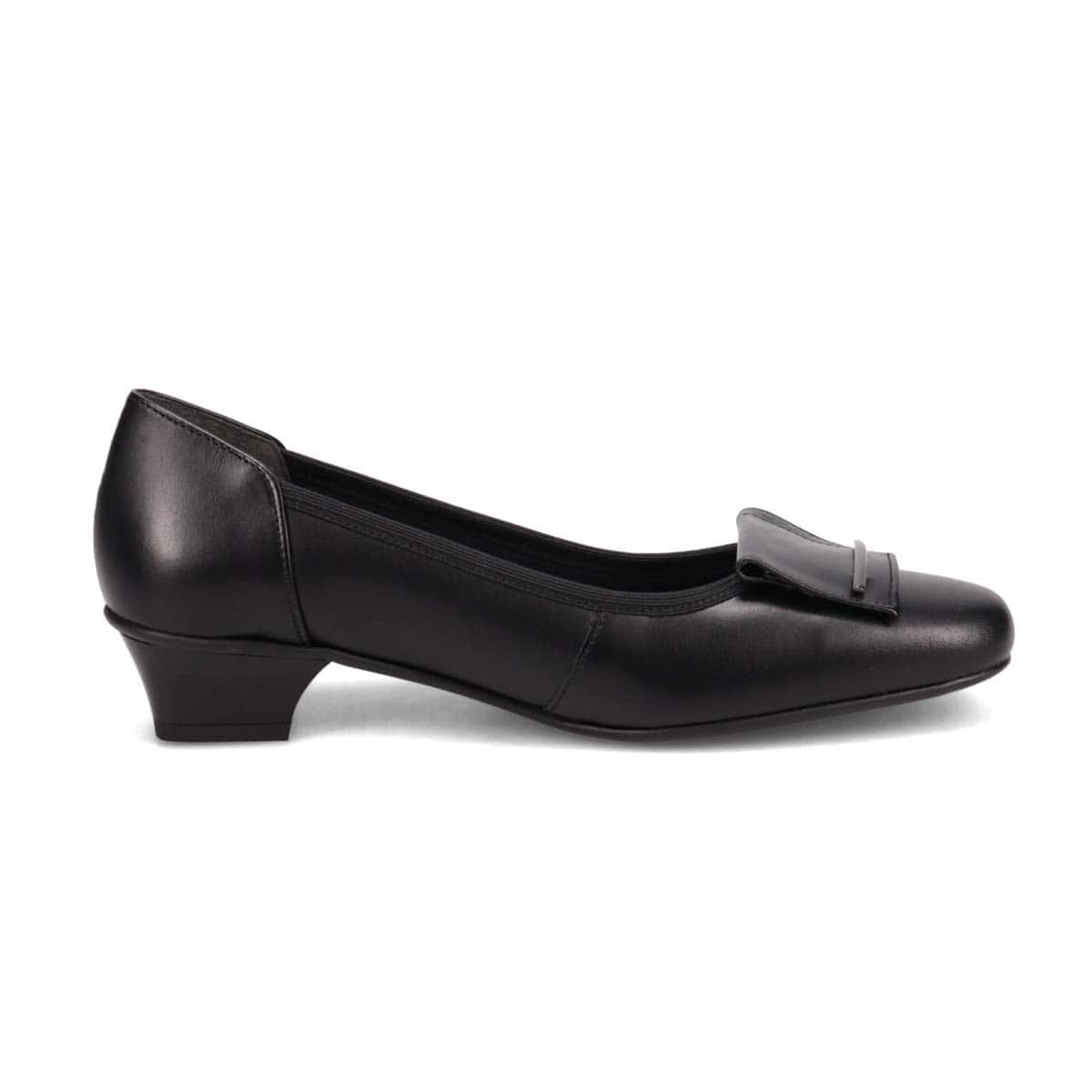 HIROKO KOSHINO  ベーシックローヒールパンプス　HKL5154 BLACK 23.0