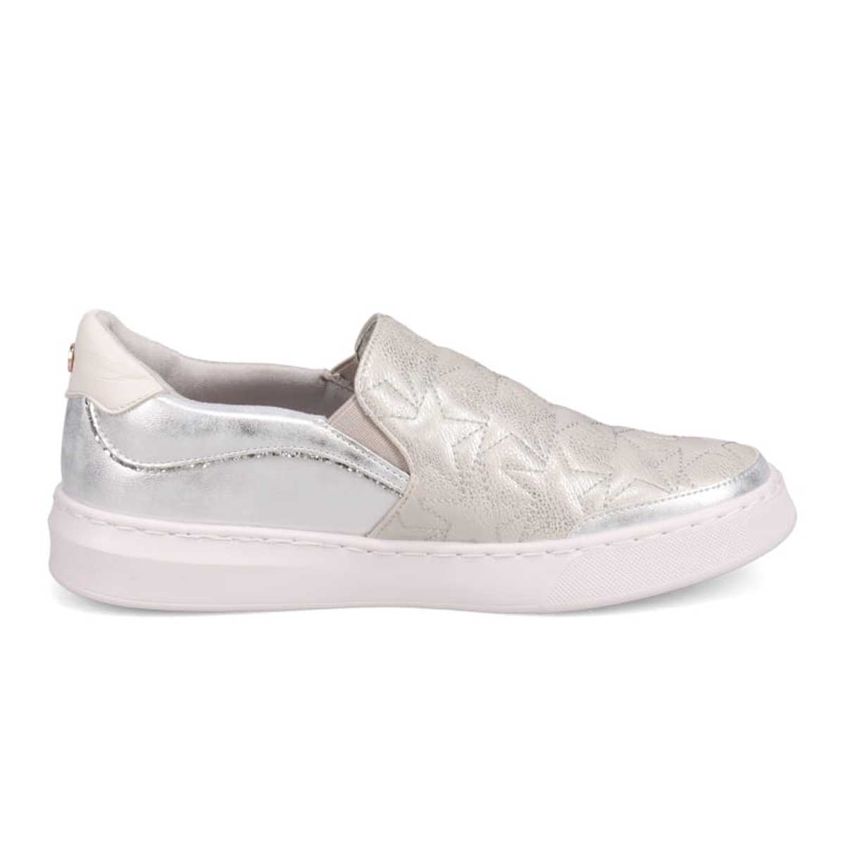 HIROKO KOSHINO キルティングスリッポンスニーカー　HKL6210 SILVER 23