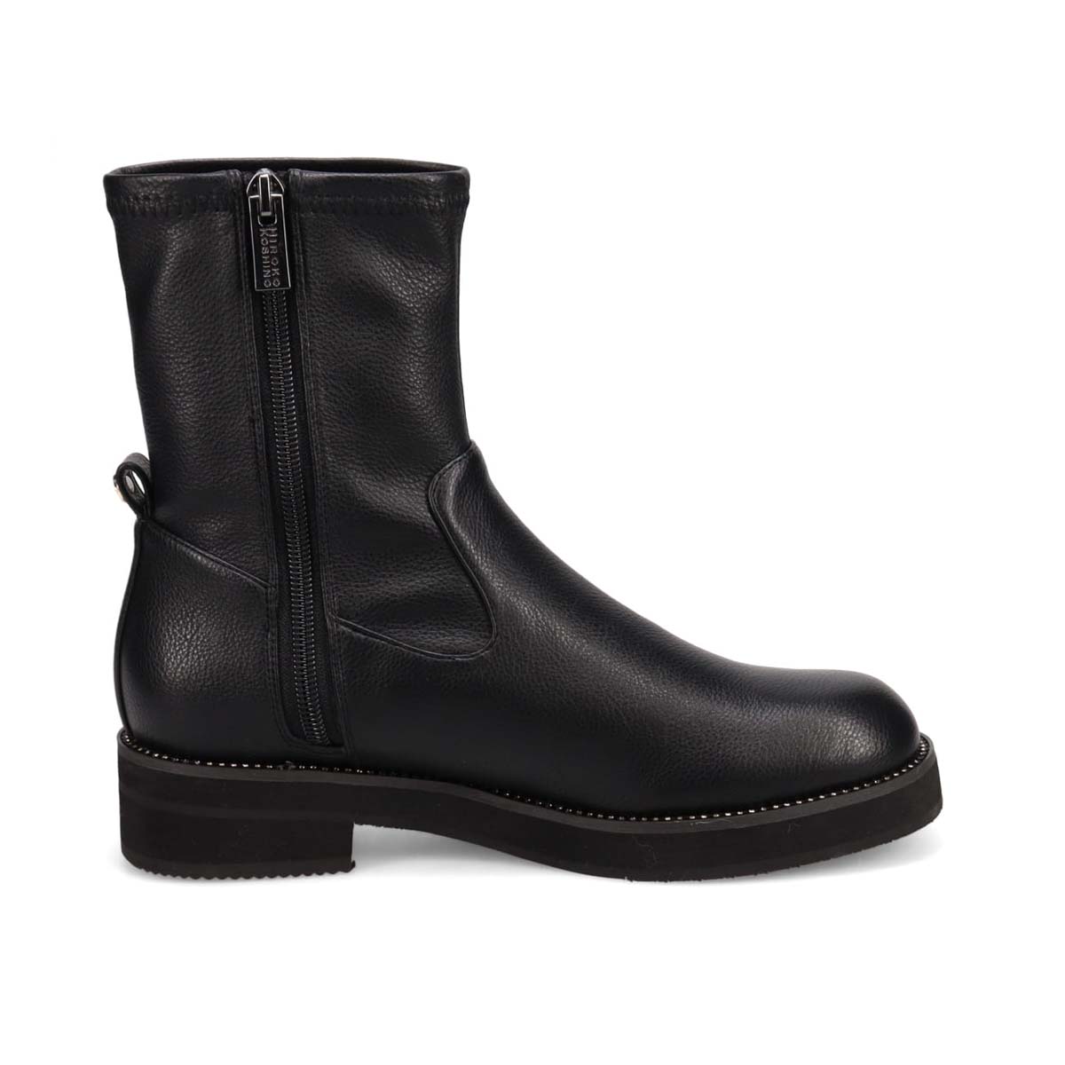 HIROKO KOSHINO カジュアルショートブーツ　HKL8004 BLACK 23.0