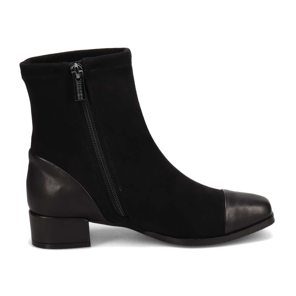 HIROKO KOSHINO 撥水加工ショートブーツ　HKL8005 BLACK-SILKY 23.0