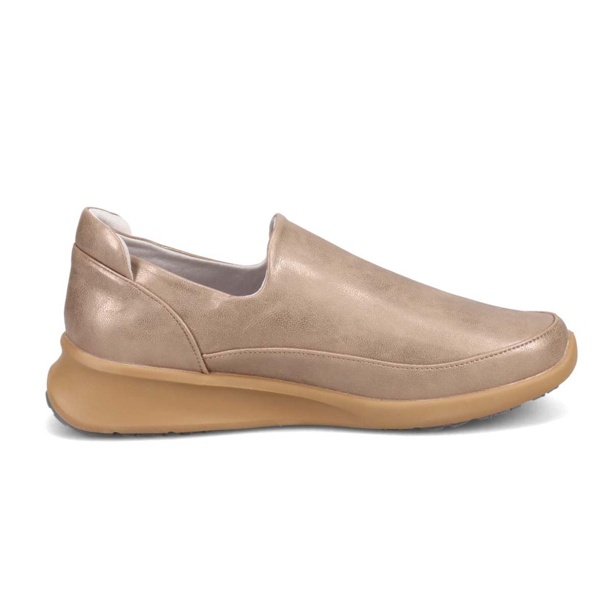 HIROKO KOSHINO FEMME　グラスファイバー入り寒冷地用ソールの上品なスリップオン　HRL2023 L-BROWN 23